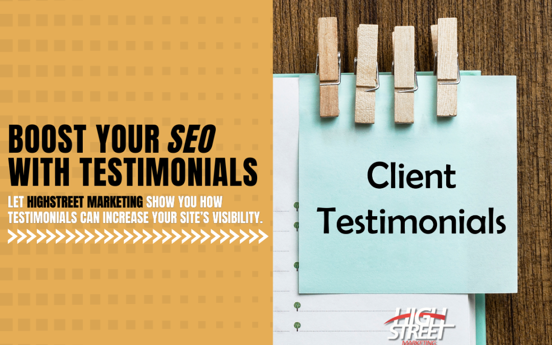 How customer testimonials can help your SEO!